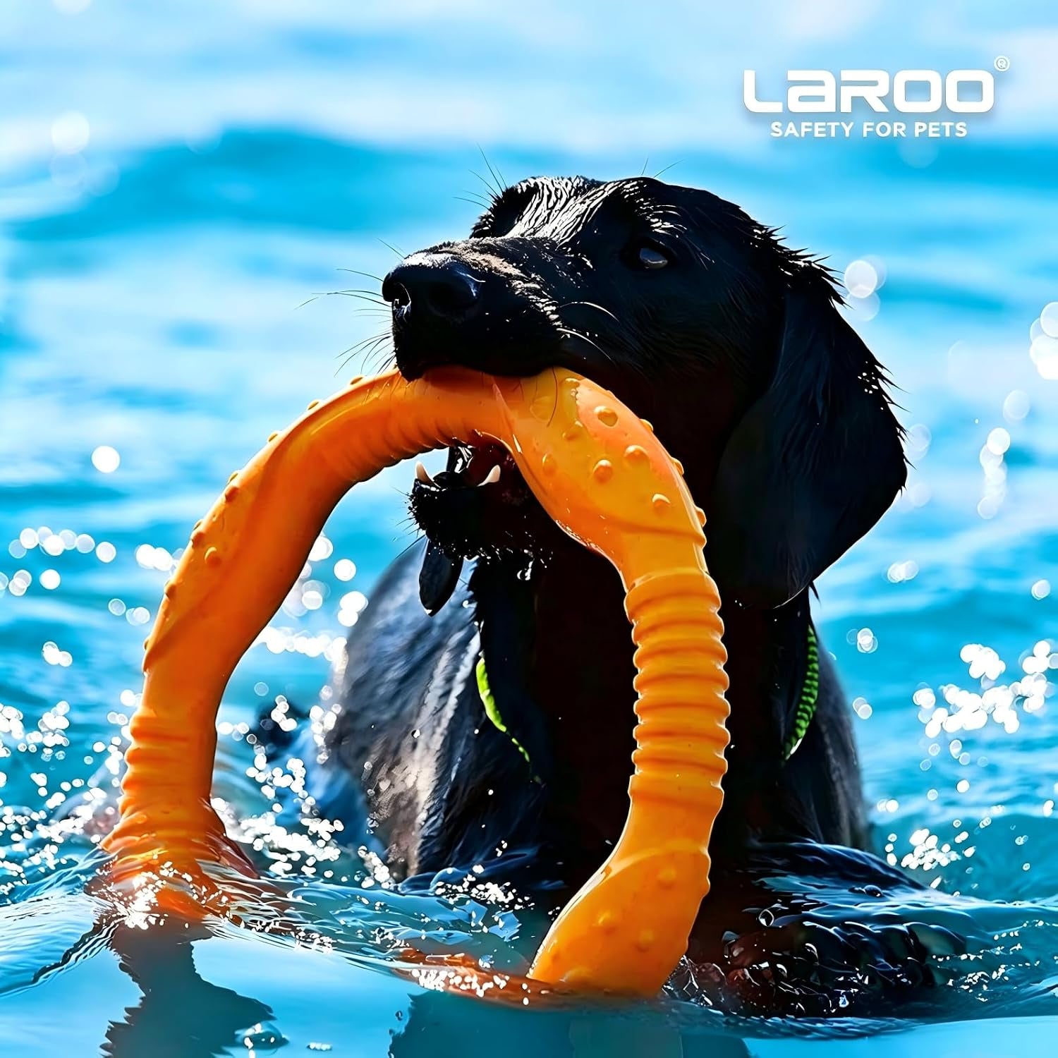 Exciting Dog Ring Toy - Durable Soft Flying Disc for Fun Fetching & Training! Perfect for Medium & Large Breeds, Floats for Water Play (Green, 11.8 Inch)